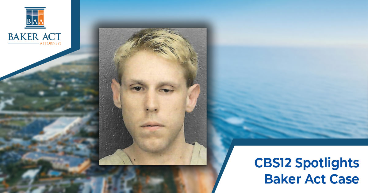 Man Arrested with Gun After Baker Act | Mark Astor on CBS12